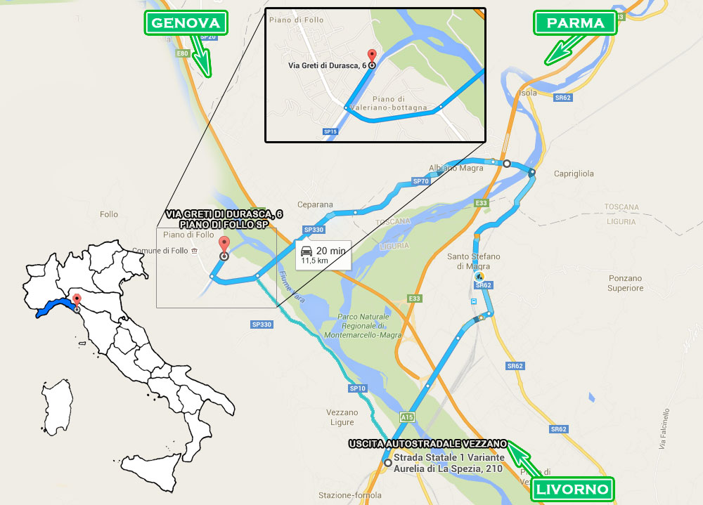 Mappa Ferronavi srl